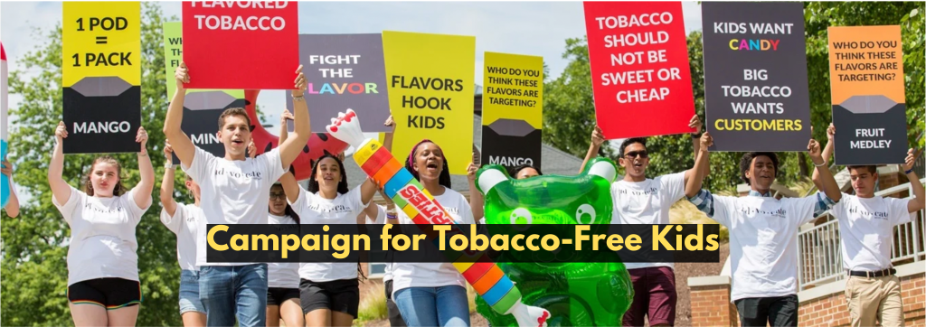 campaign poster for No Tobacco Day