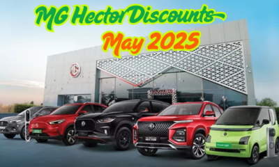 MG Hector, SUV discounts, May 2025 car offer