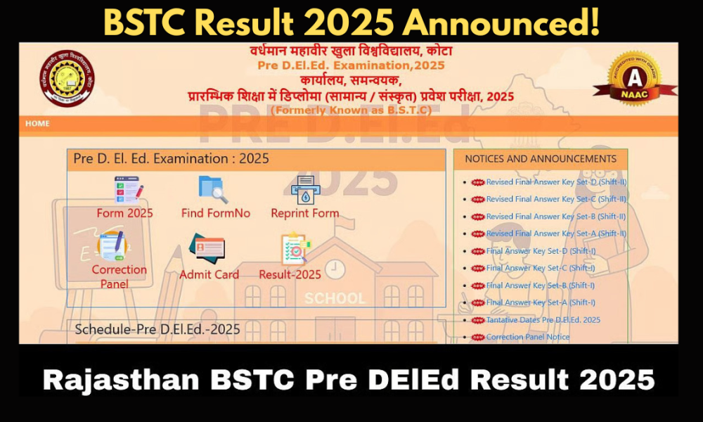 BSTC Result 2025