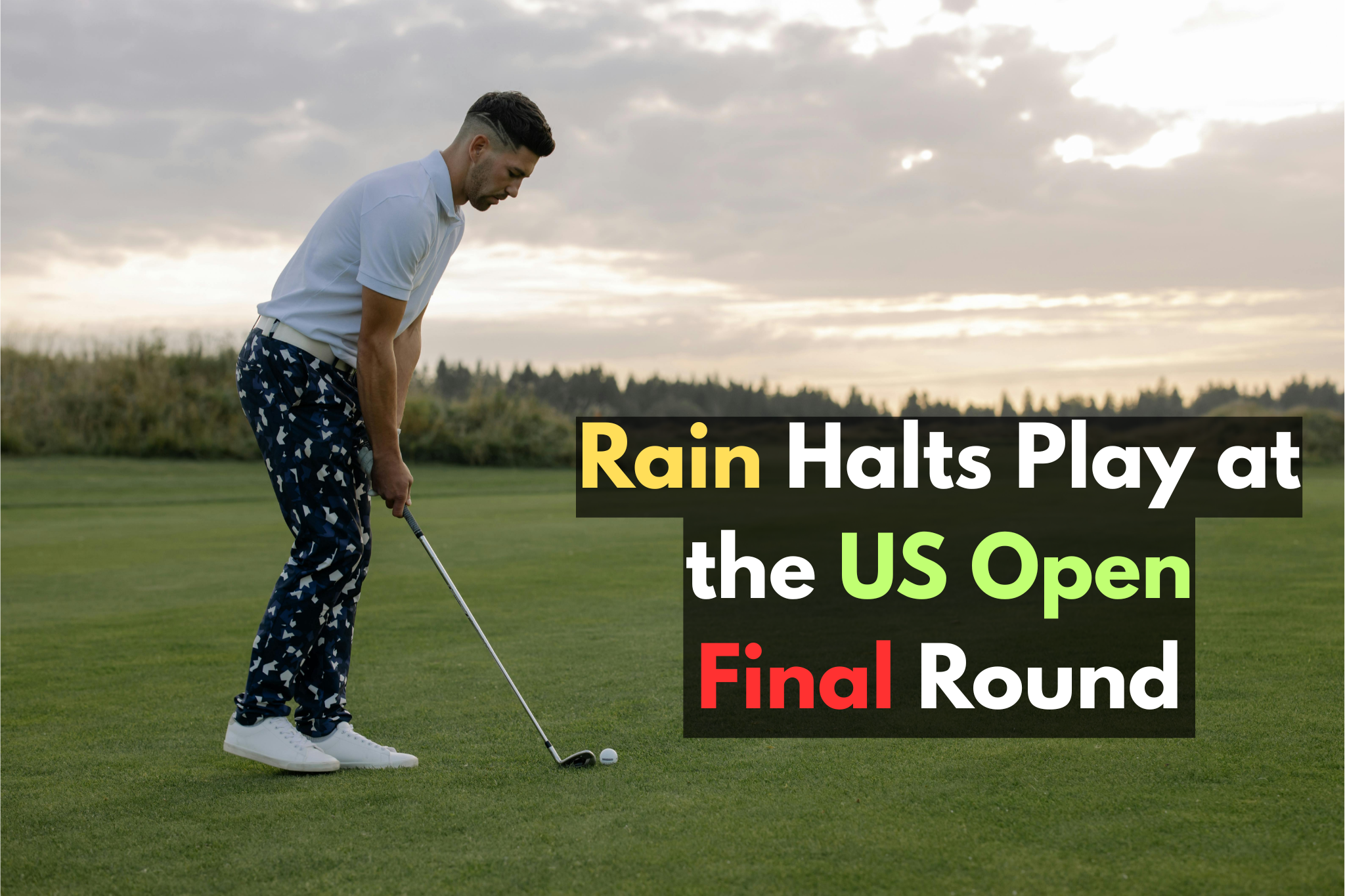 US Open rain