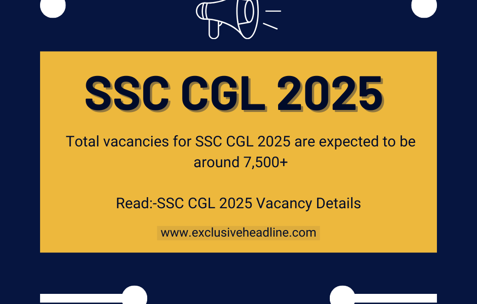 SSC CGL 2025 Notification