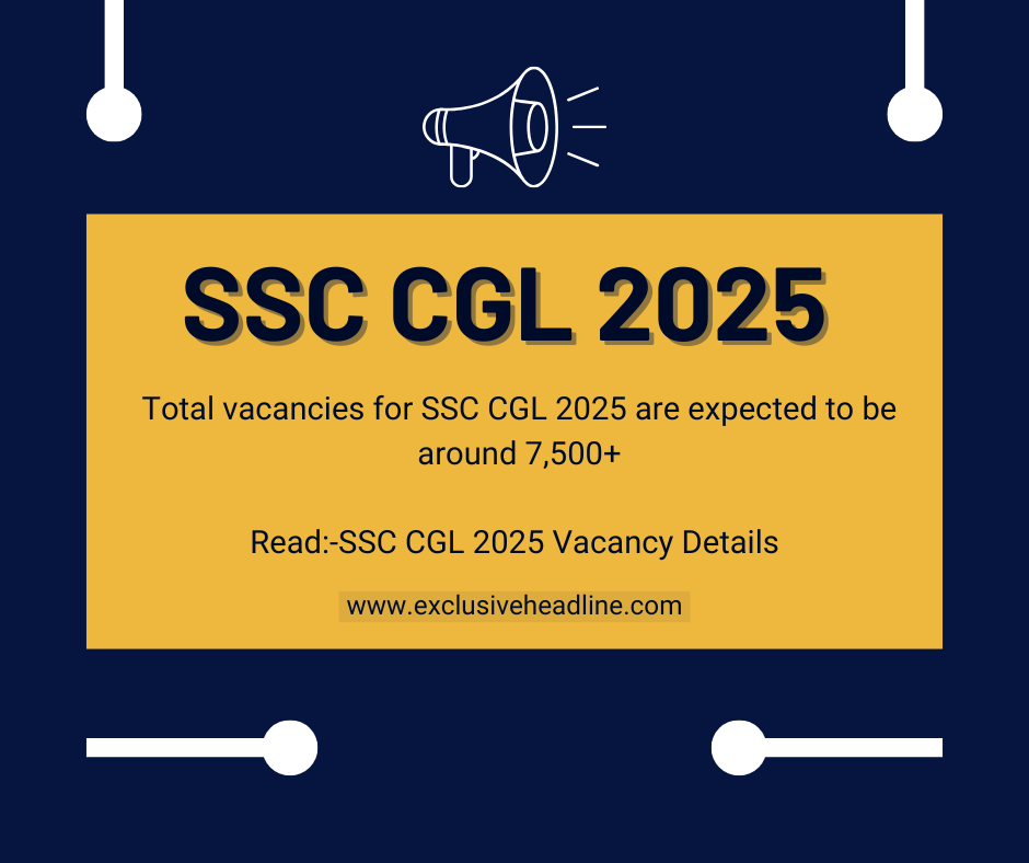 SSC CGL 2025 Notification