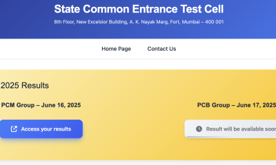 MHT CET 2025