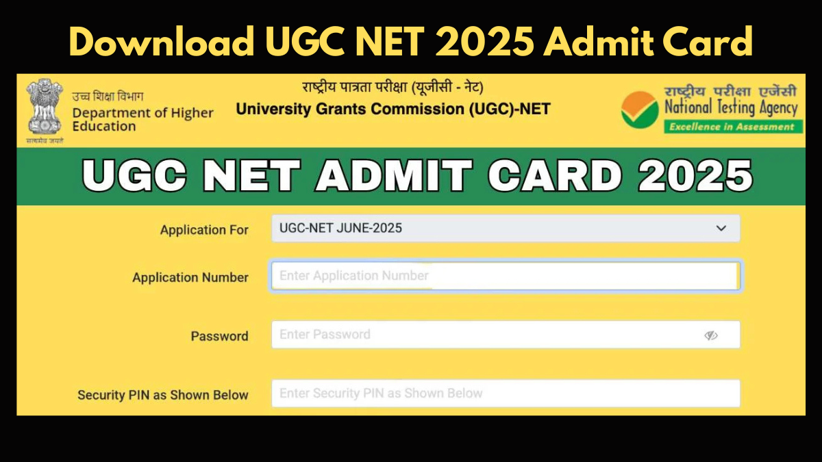 UGC NET Admit Card