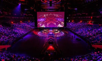 Valorant Masters Toronto esports stage setup with LED screens