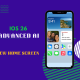 iPhone running iOS 26 showing new home screen and AI features