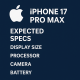 iphone 17 series