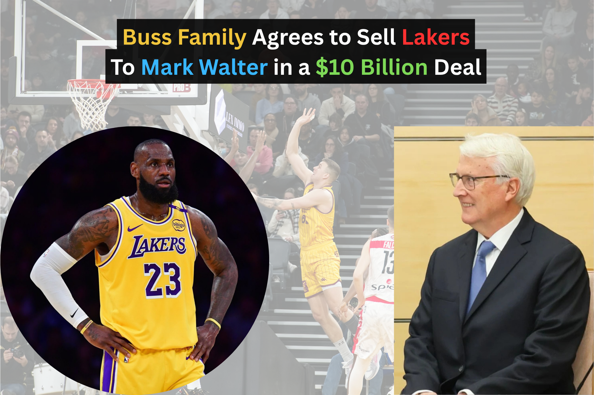 Buss Family Agrees to Sell Lakers to mark walter